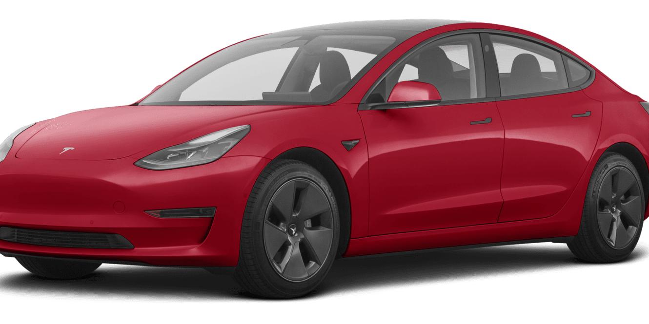 TESLA MODEL 3 2021 5YJ3E1EAXMF843233 image